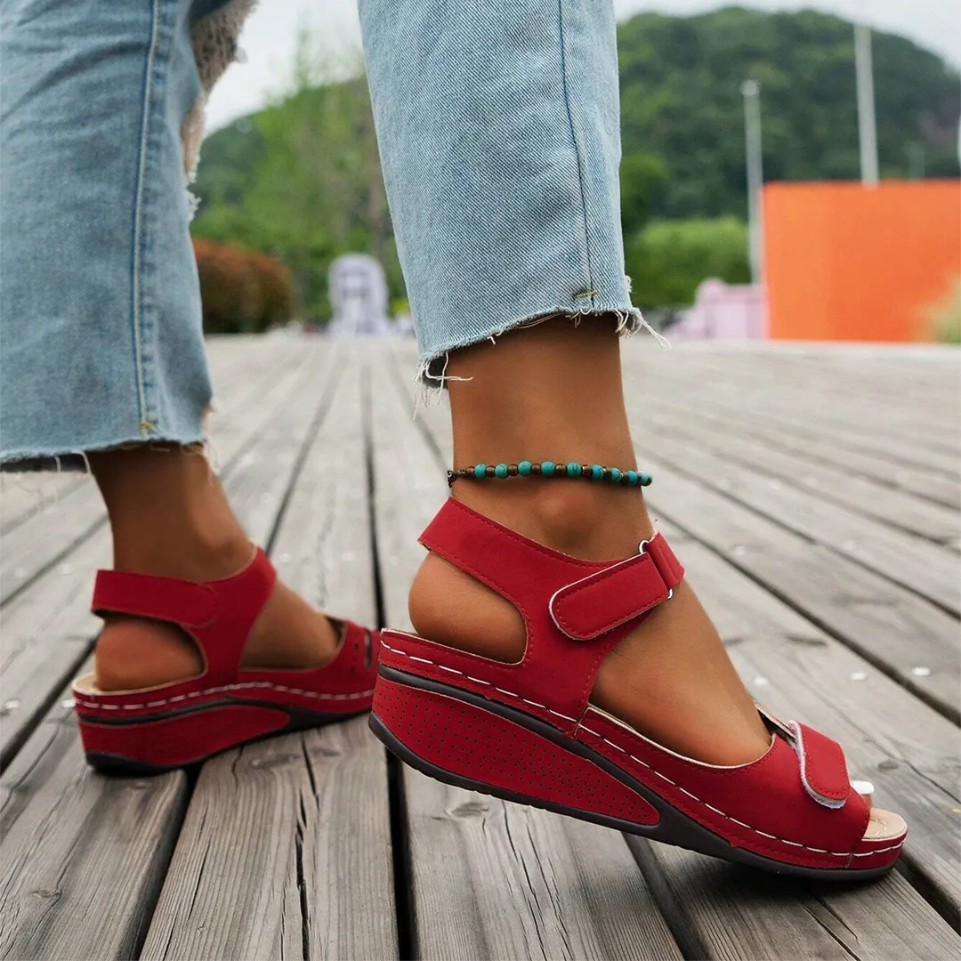 2024 casual fish-mouth Roman sandals