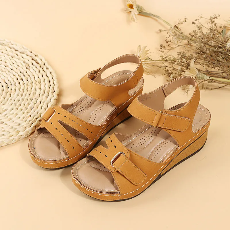2024 casual fish-mouth Roman sandals