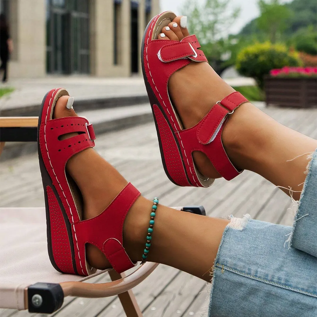 2024 casual fish-mouth Roman sandals