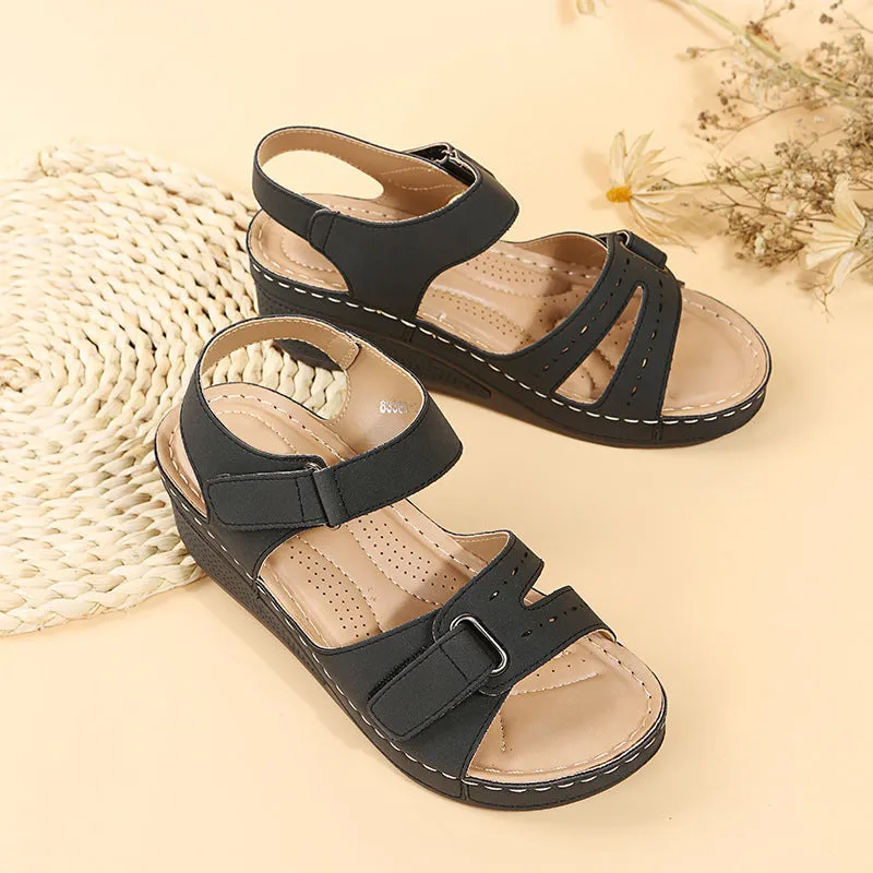 2024 casual fish-mouth Roman sandals
