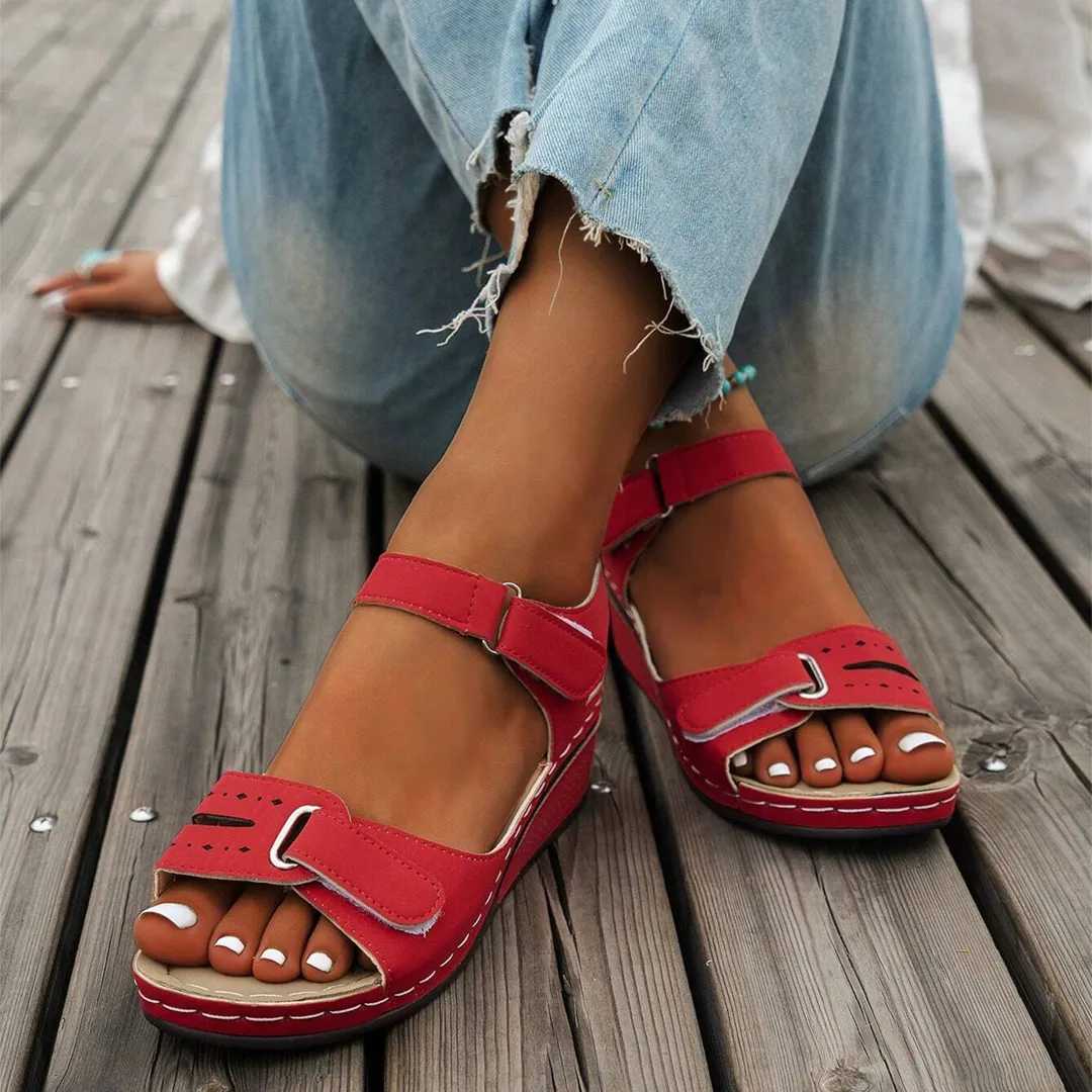 2024 casual fish-mouth Roman sandals