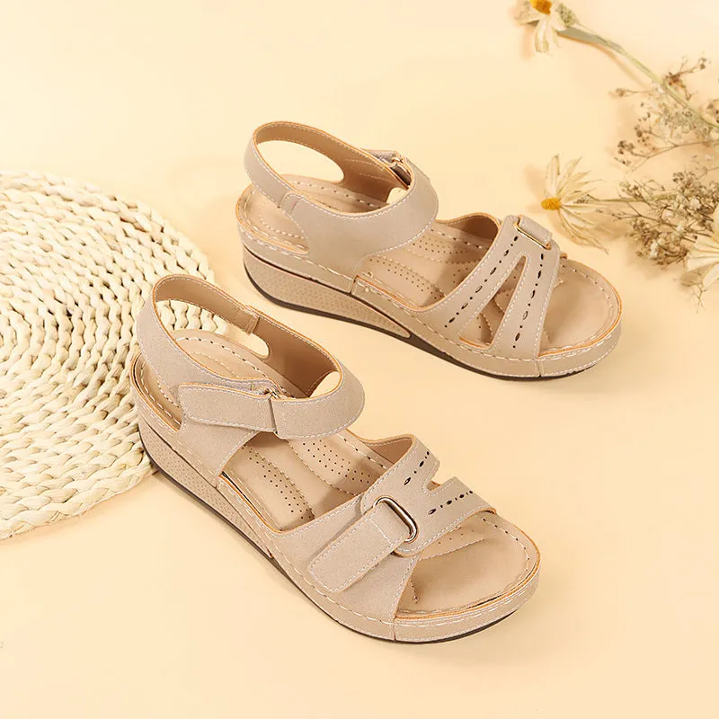 2024 casual fish-mouth Roman sandals