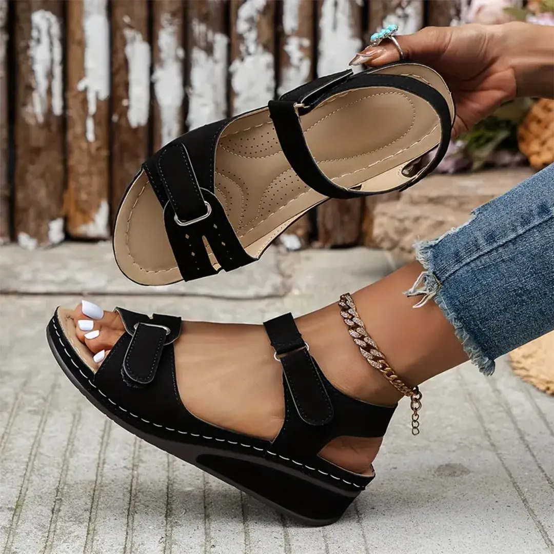 2024 casual fish-mouth Roman sandals
