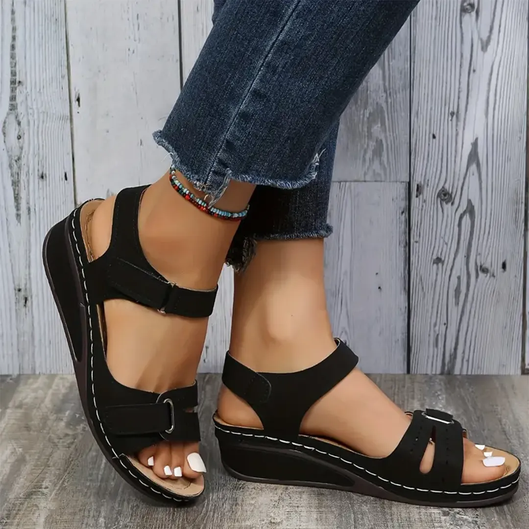 2024 casual fish-mouth Roman sandals