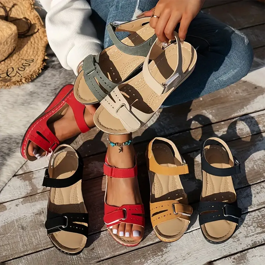 2024 casual fish-mouth Roman sandals