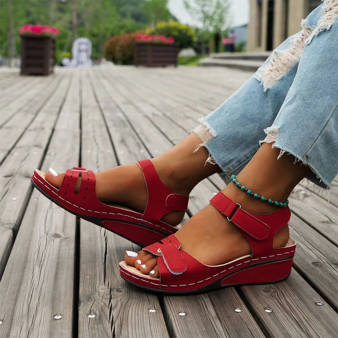 2024 casual fish-mouth Roman sandals