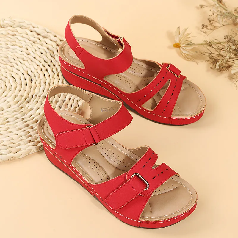 2024 casual fish-mouth Roman sandals
