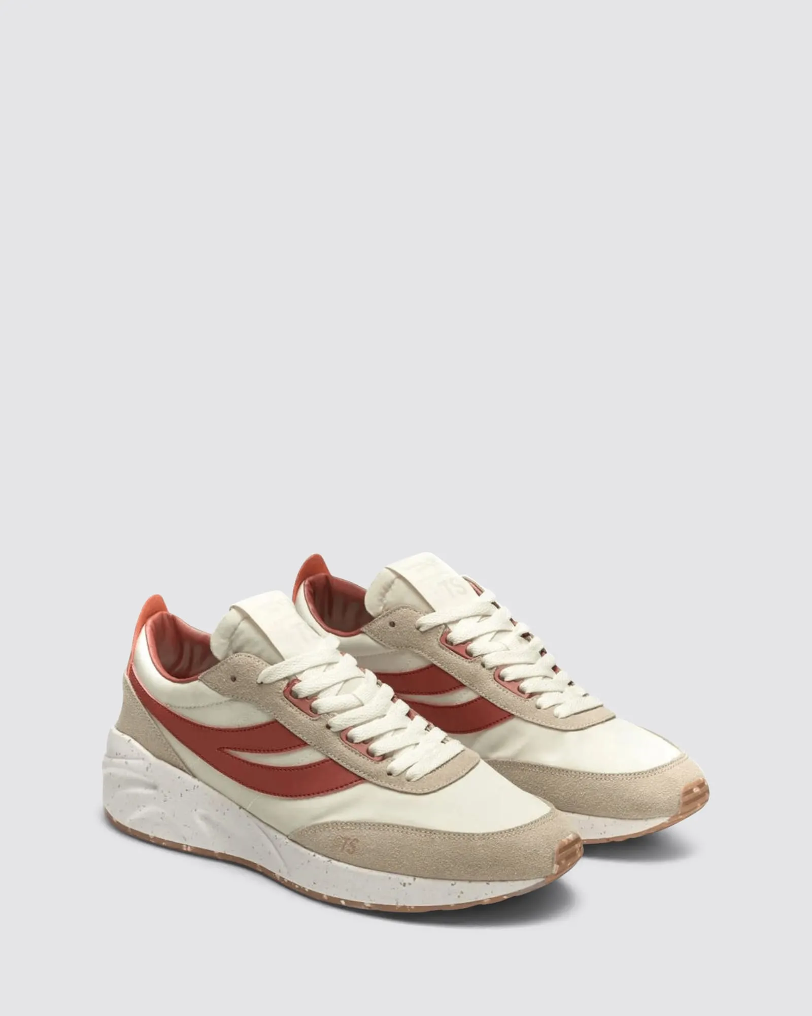 4089 TRAINING SNEAKERS 9TS SLIM VEGAN BROWN-ORANGE