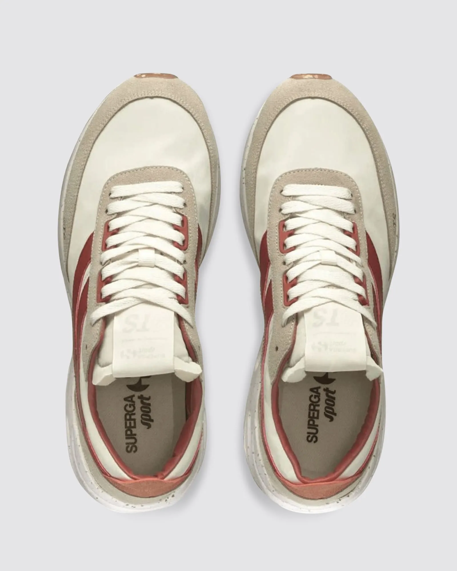 4089 TRAINING SNEAKERS 9TS SLIM VEGAN BROWN-ORANGE