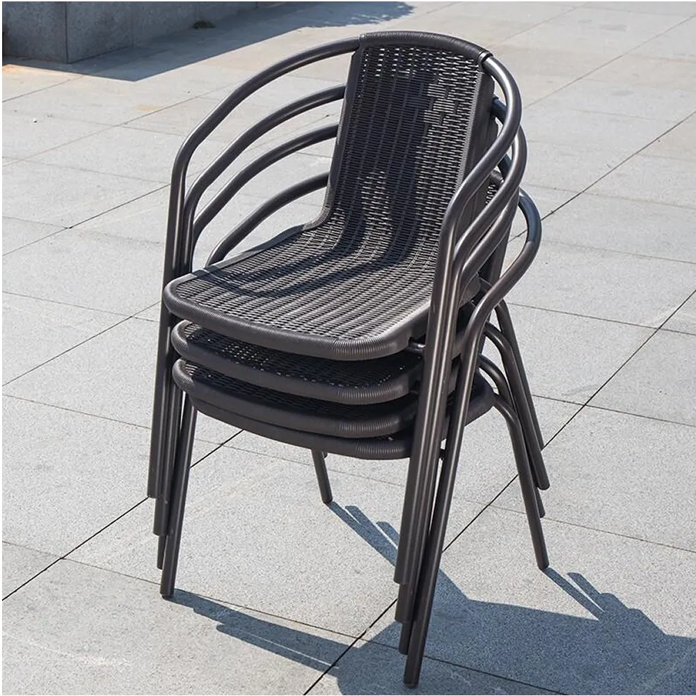 5 Piece Outdoor Weather Resistant Patio Chair Set