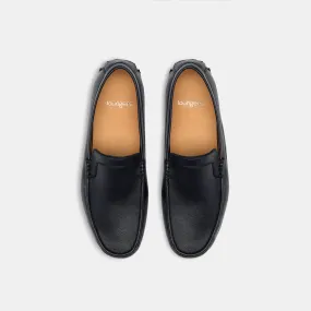 Accelerator® Men's Designer Driving Slippers Navy
