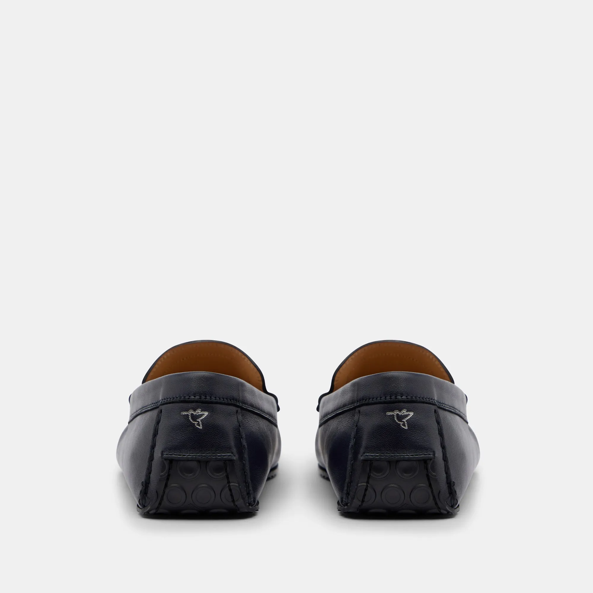 Accelerator® Men's Designer Driving Slippers Navy