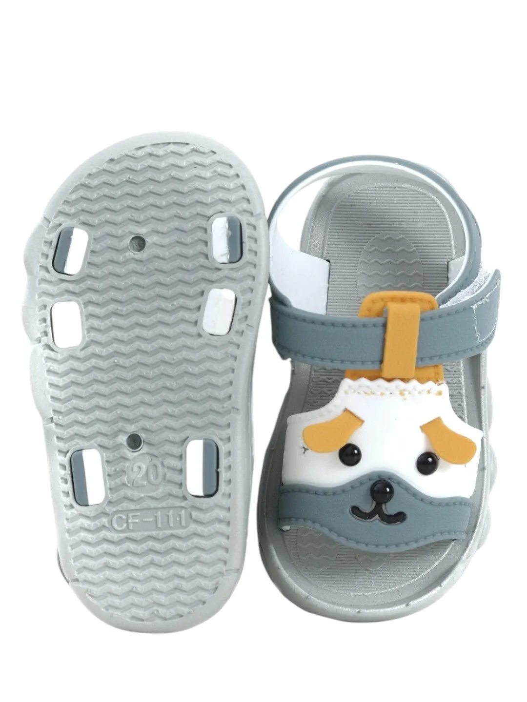 Adorable Puppy-Themed Sandals for Boys
