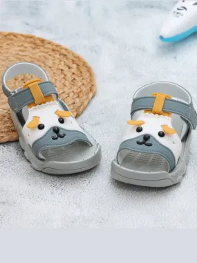 Adorable Puppy-Themed Sandals for Boys
