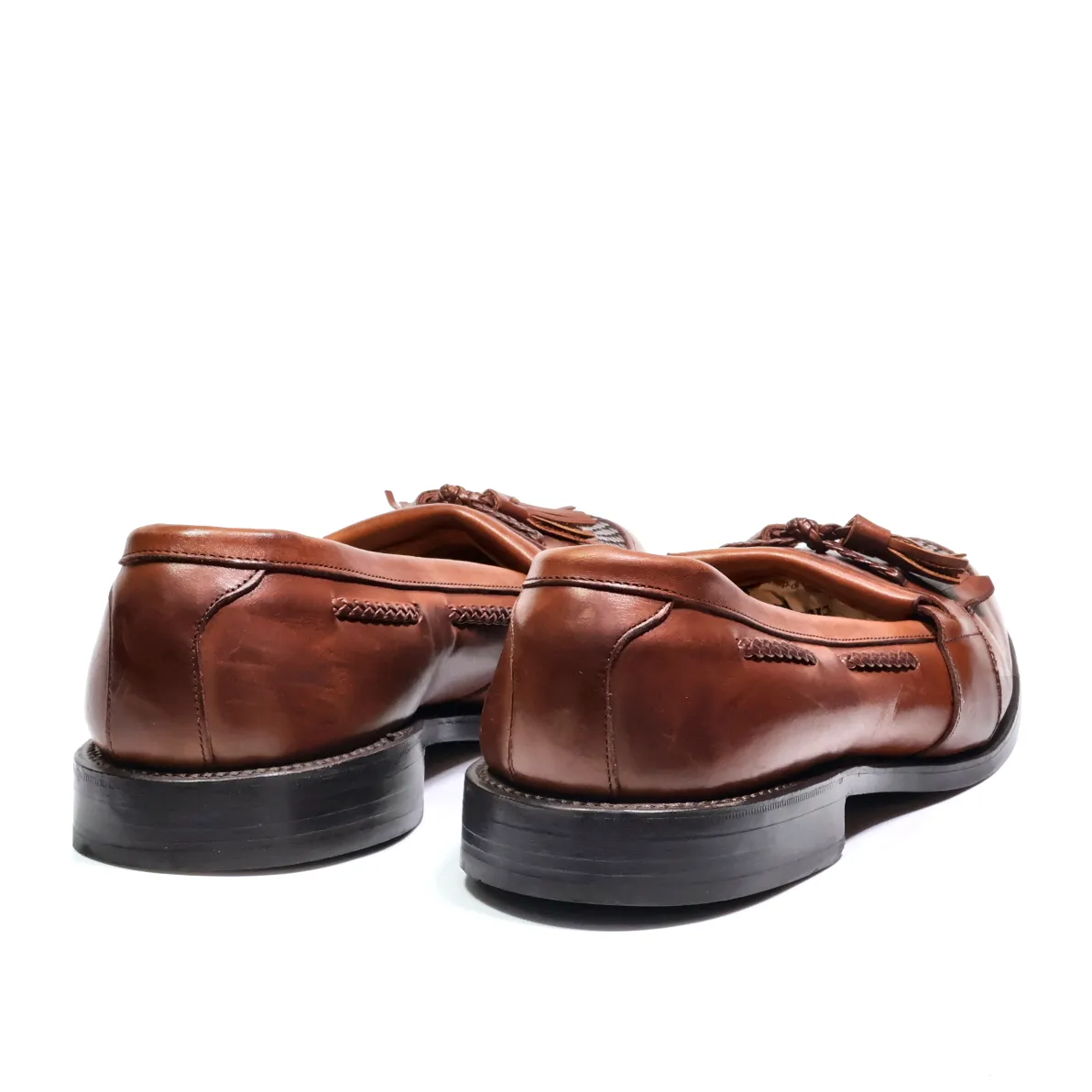 Allen Edmonds Formal Slip Ons Leather Brown Colour For Men
