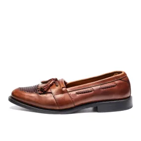 Allen Edmonds Formal Slip Ons Leather Brown Colour For Men