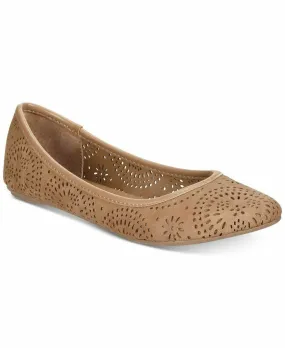 American Rag Women Sophia Closed Toe Ballet Espadrille Flats Tan Size 9.5 Shoes