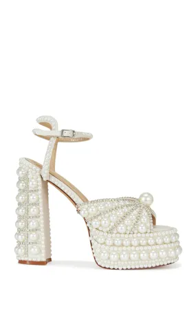 Astrella Platform Heel - White