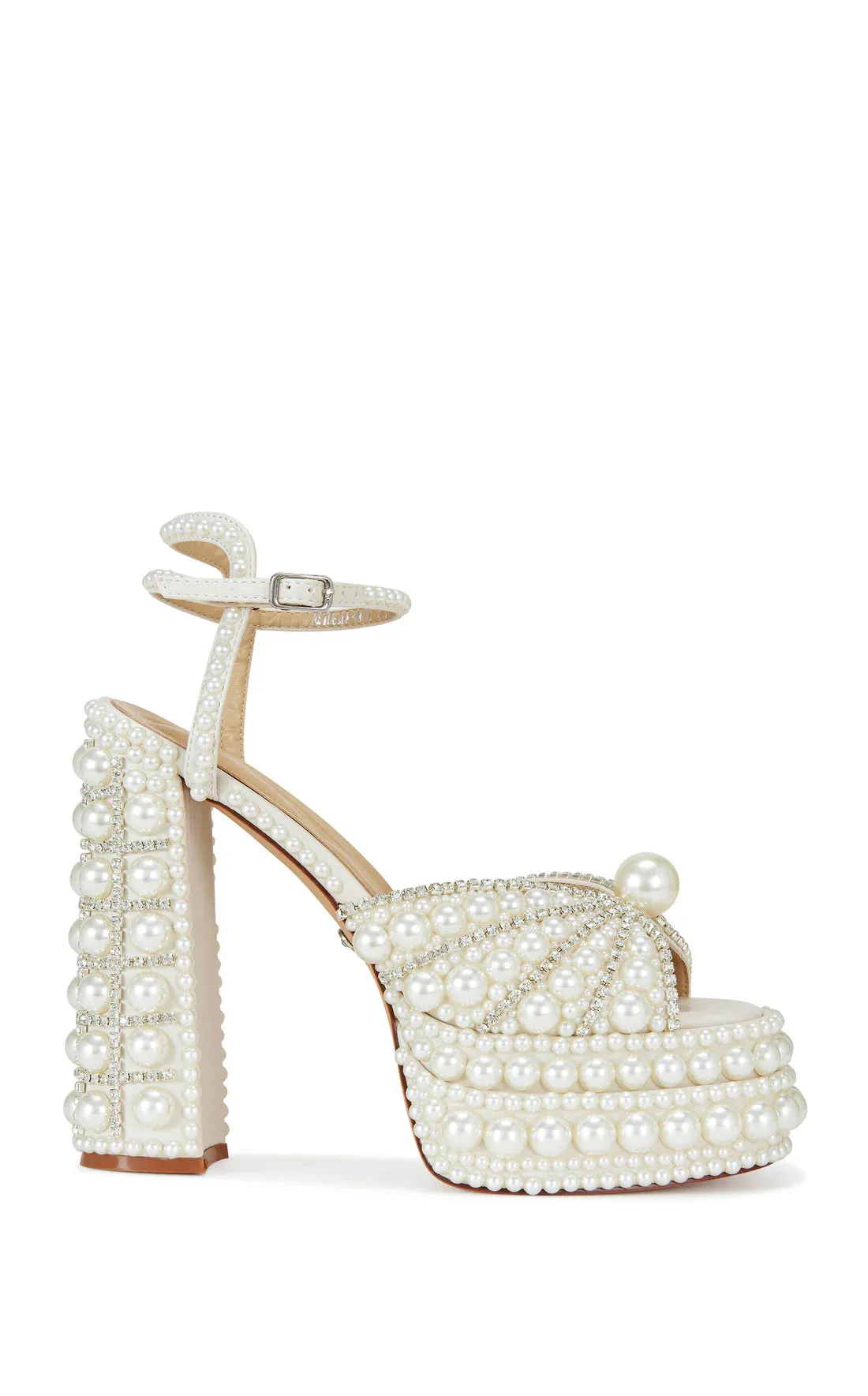 Astrella Platform Heel - White
