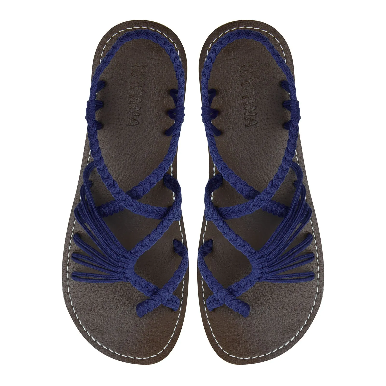 Banyan - Lapis Blue Rope Sandals