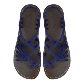 Banyan - Lapis Blue Rope Sandals