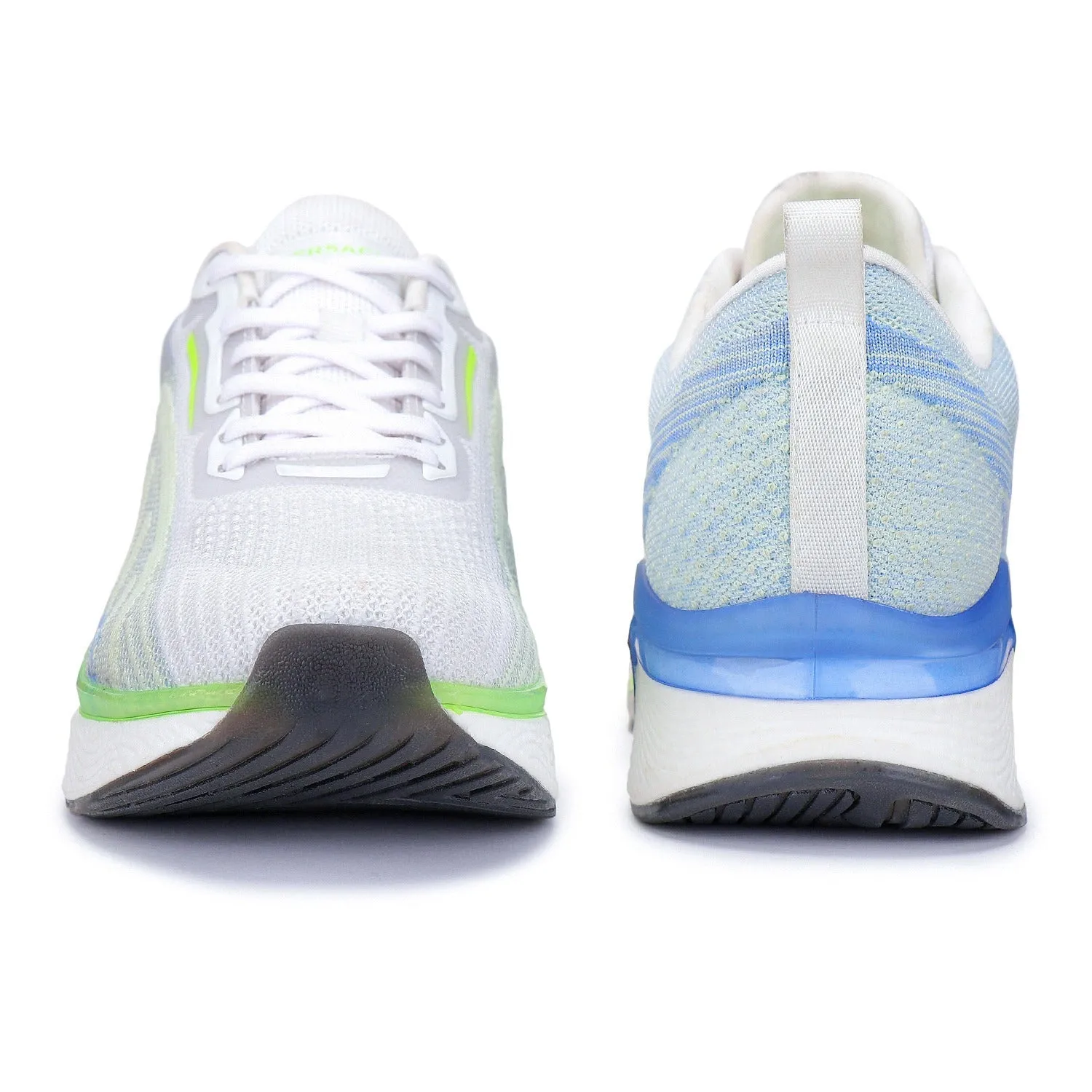 Bersache Lightweight Casual Sneaker Shoes For Men White-9062
