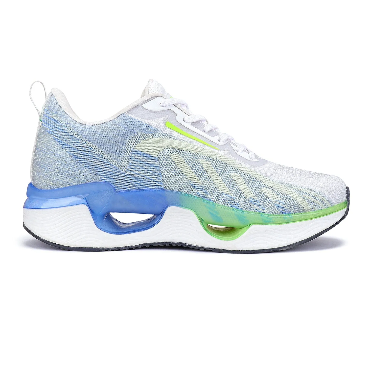 Bersache Lightweight Casual Sneaker Shoes For Men White-9062