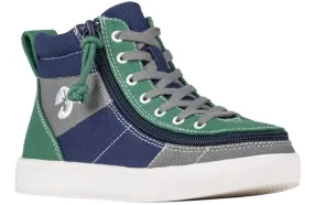 Billy Footwear Kid's Boys High Top Sneakers- Earth