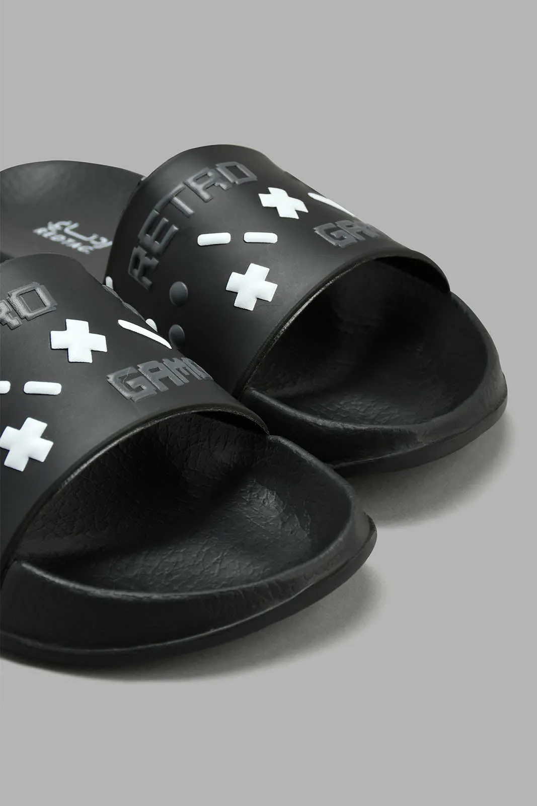 Black Gamer Embossed Slide