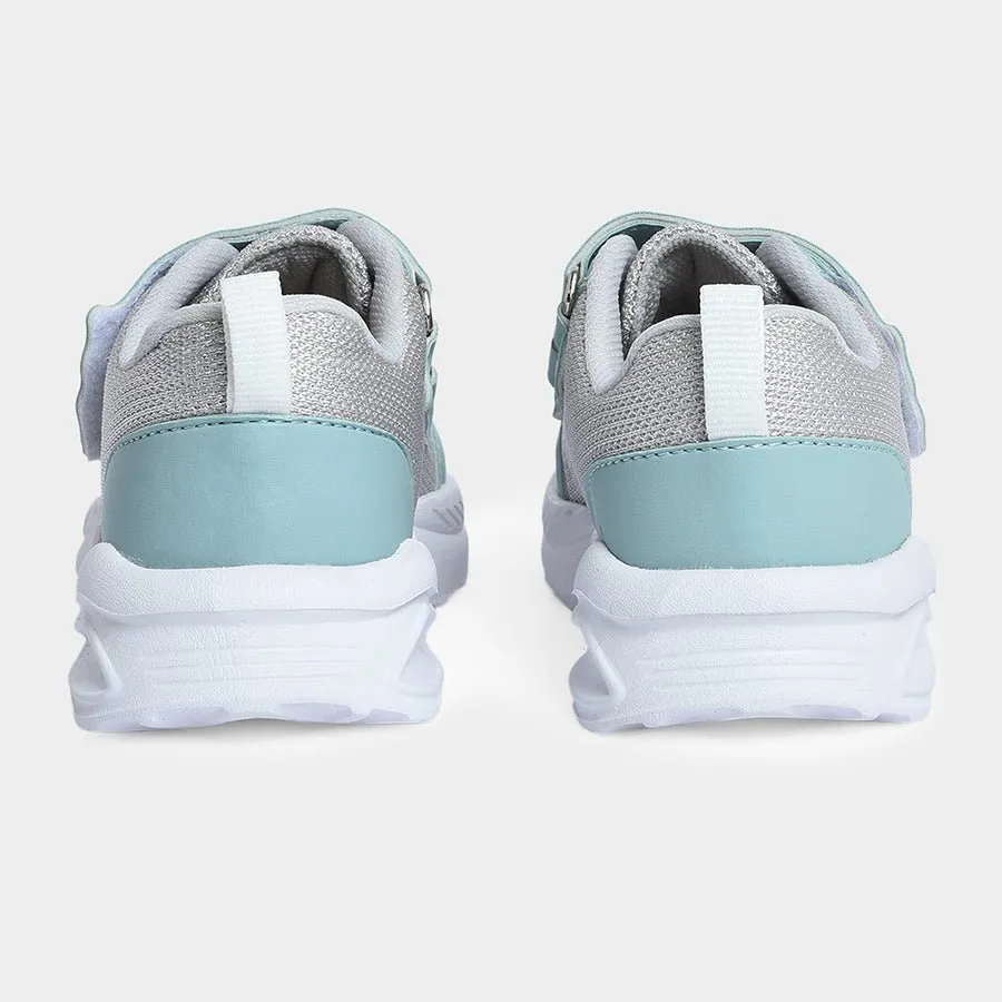 Bloom Pistachio Mesh & PU Leather Shoes