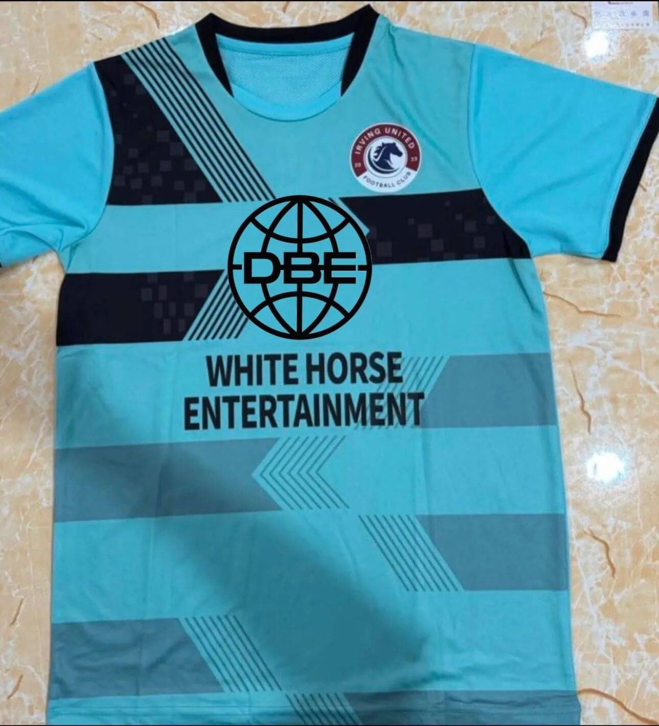 Blue Professional Soccer Jersey Soccer Training Suits