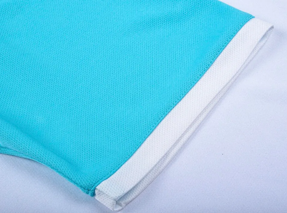Blue Professional Soccer Jersey Soccer Training Suits