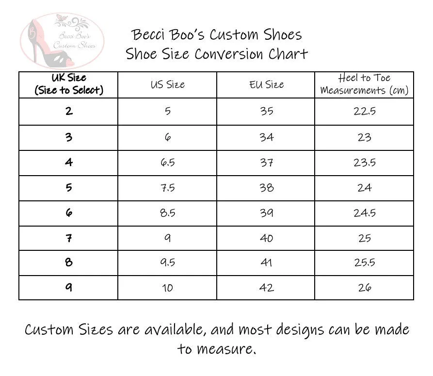 Blue Satin Wedding Shoes with Bridal Bow Size UK6.5/US9