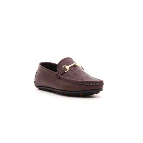 Boys Coffee Formal Moccasin KD0445