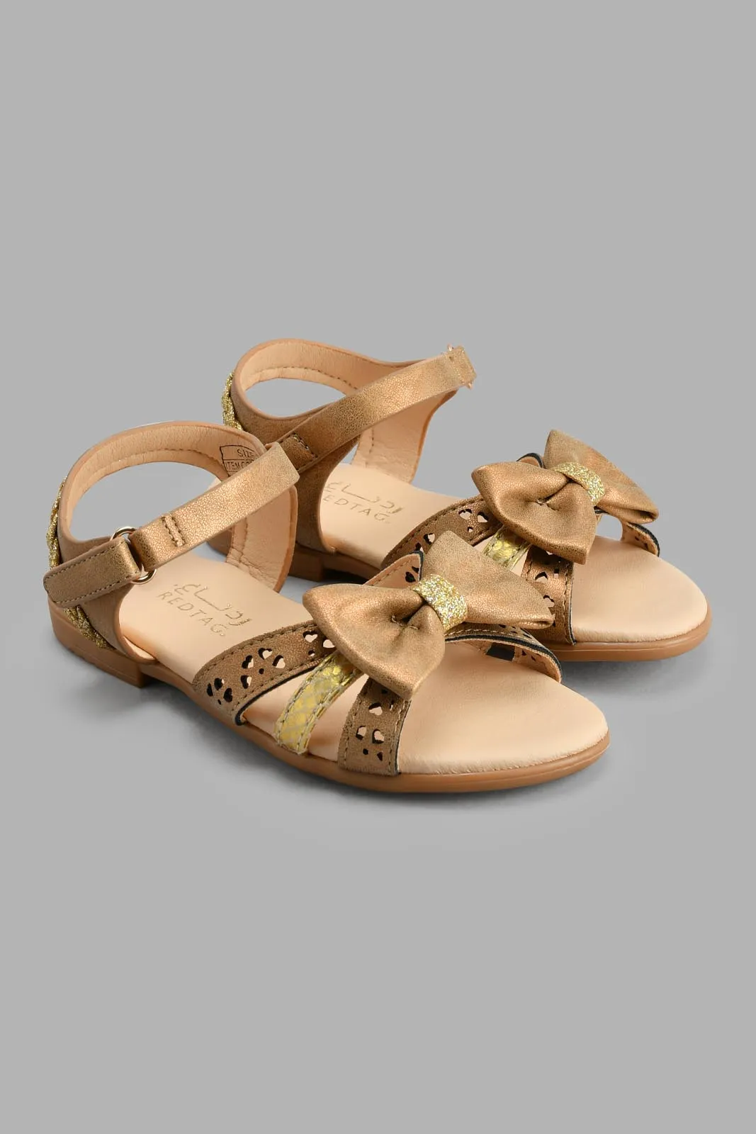 Brown Bow Sandal