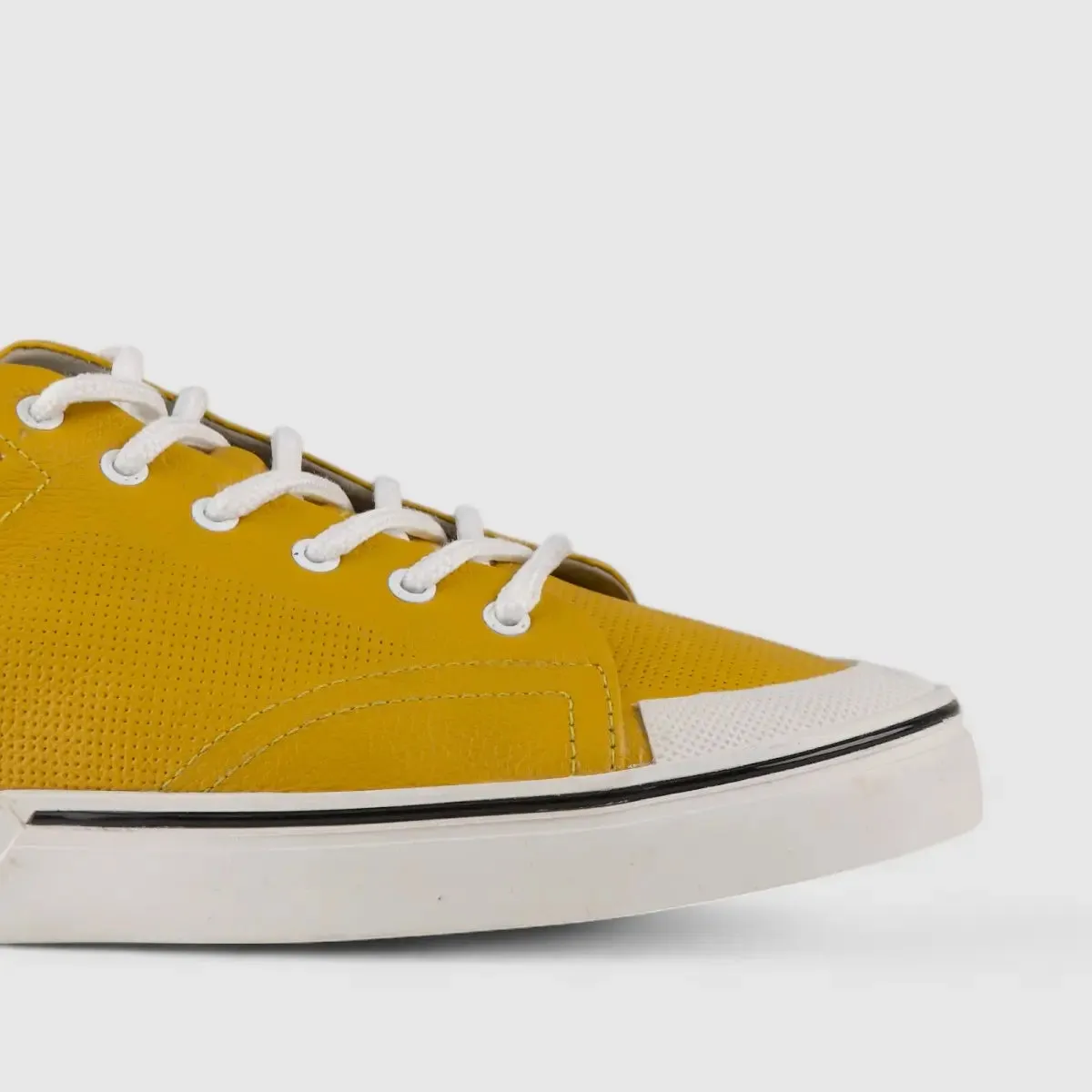 Bulletti Lace Up Sneaker Yellow 152-17294