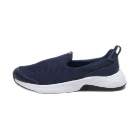 Care Of Casual Slip Ons Leather Blue Colour For Men