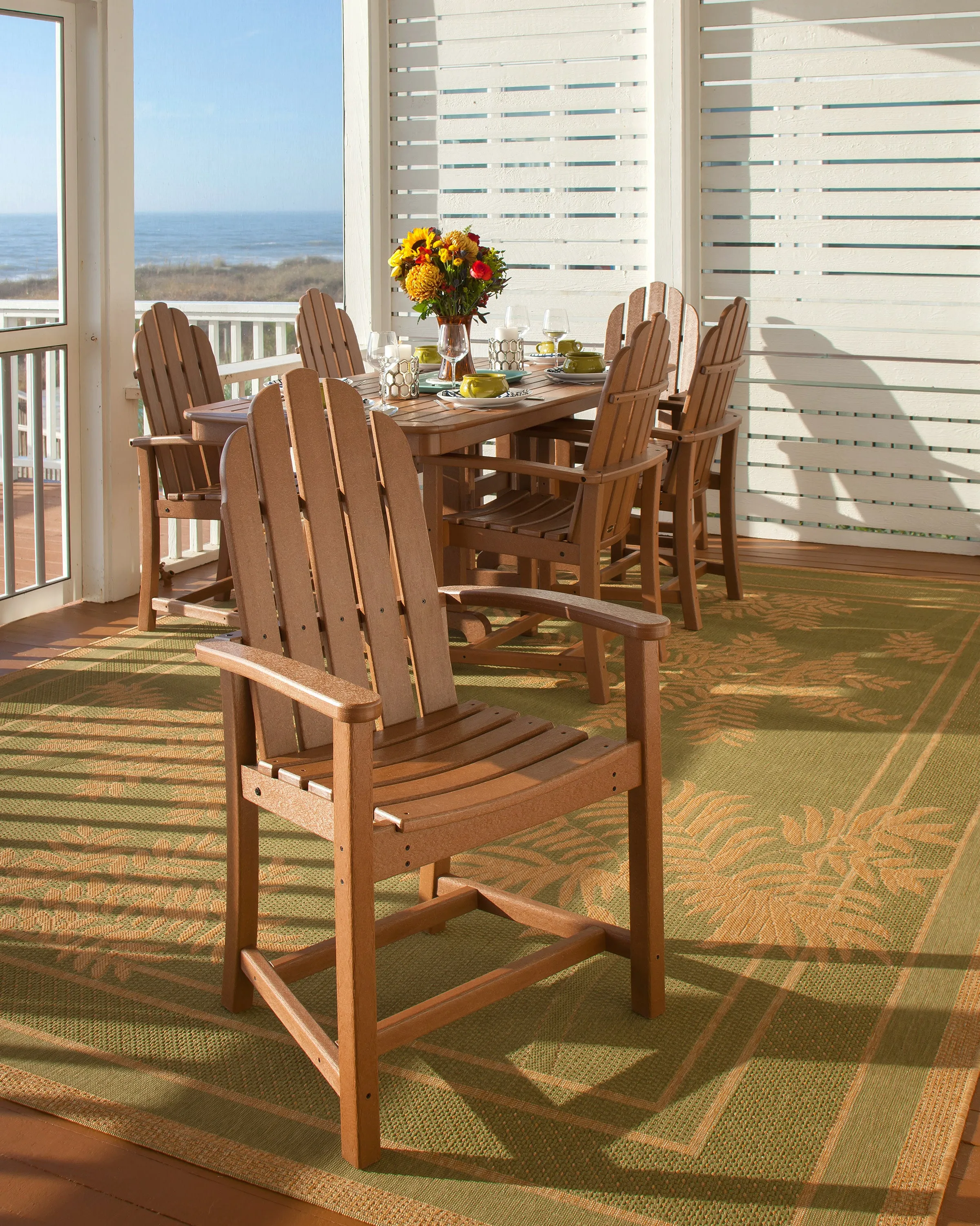 Classic Adirondack Dining Chair