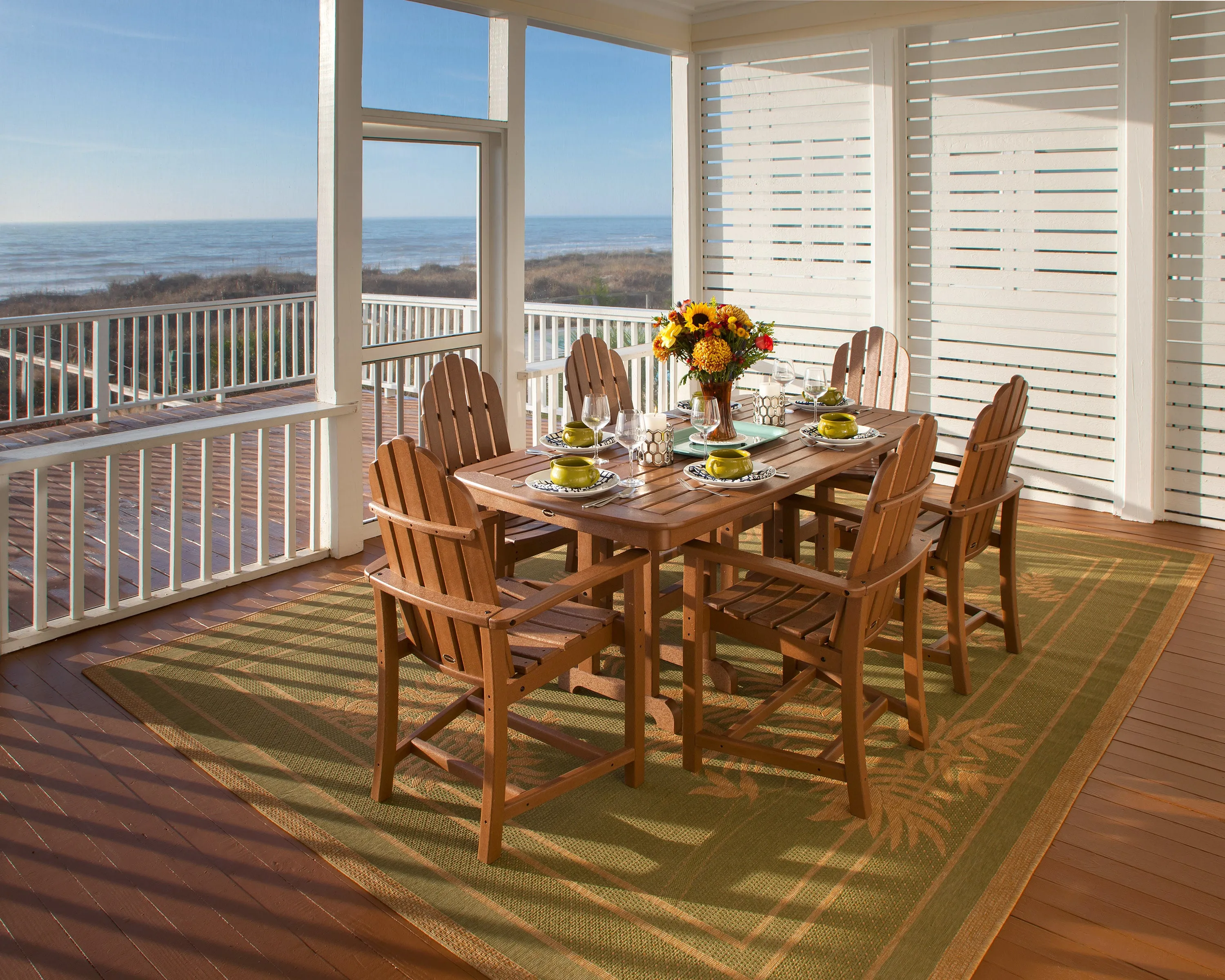 Classic Adirondack Dining Chair