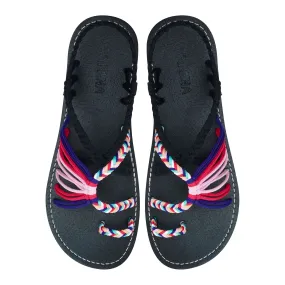 Commune - Party black Rope Sandals