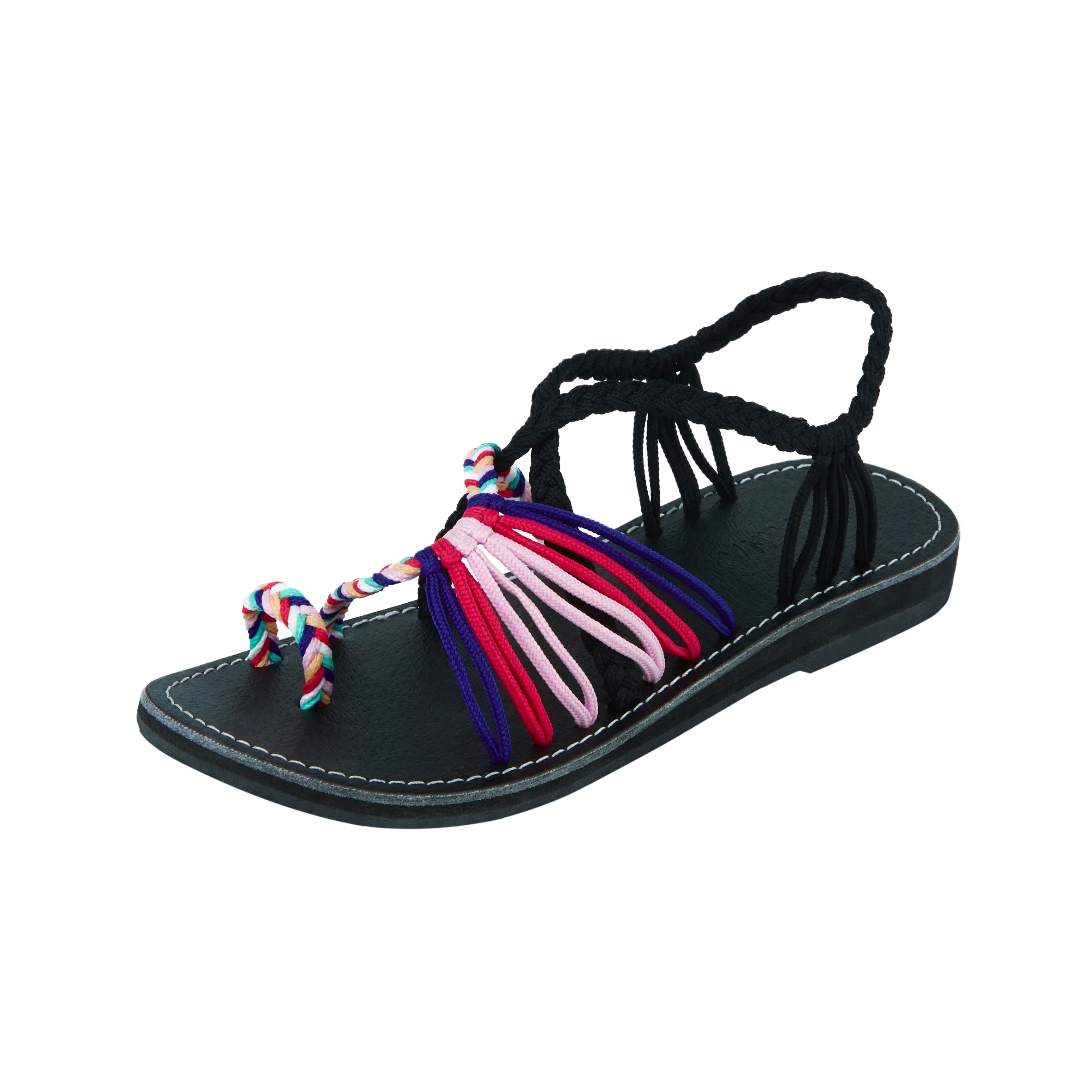 Commune - Party black Rope Sandals