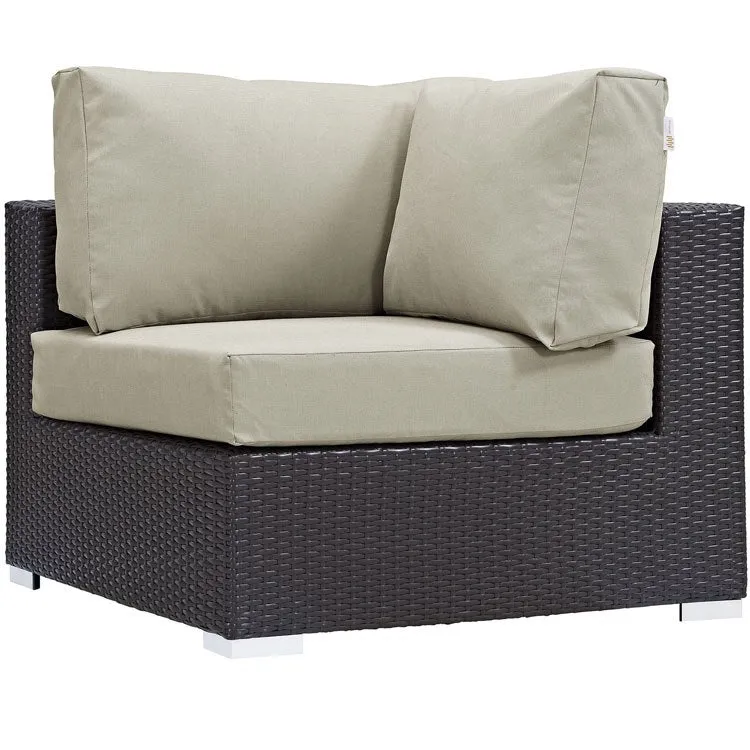 Convene Eight-Piece Outdoor Patio Sectional Set