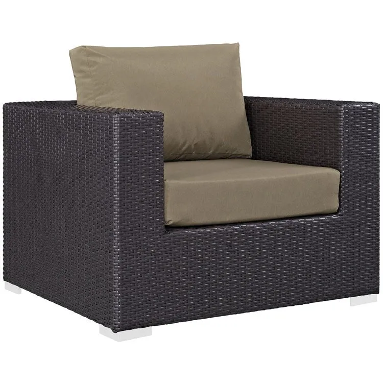 Convene Nine-Piece Outdoor Patio Sectional Set