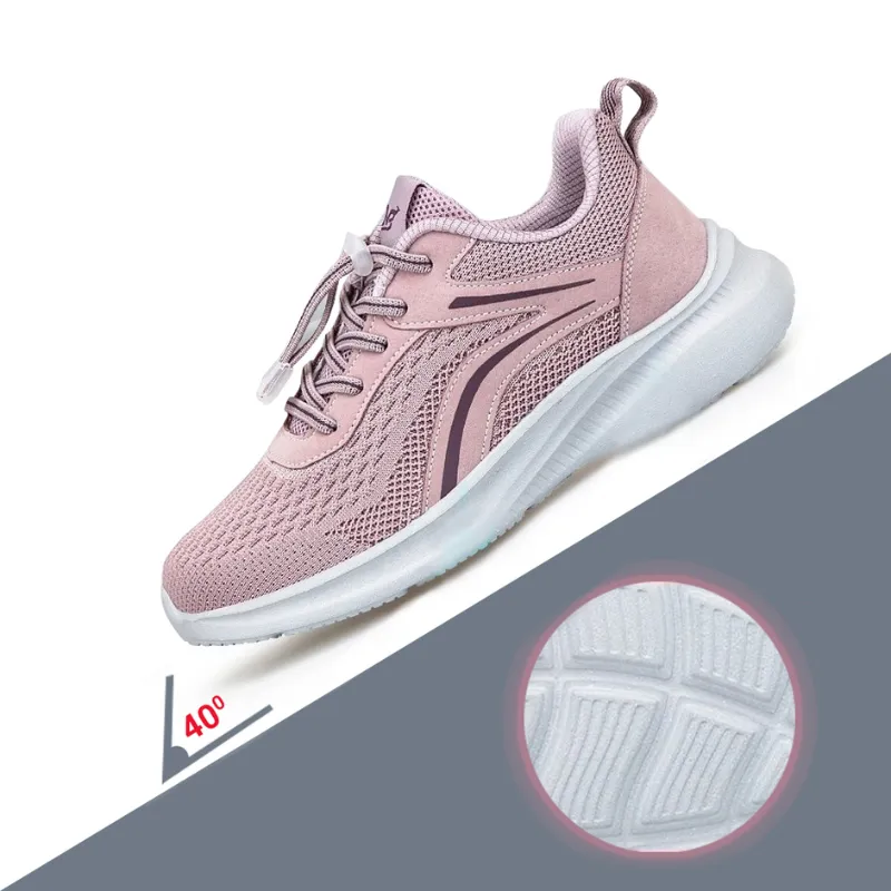 Cuzcare Women Orthopedic Shoes Breathable Light Mesh Casual Shoes All Day Comfort