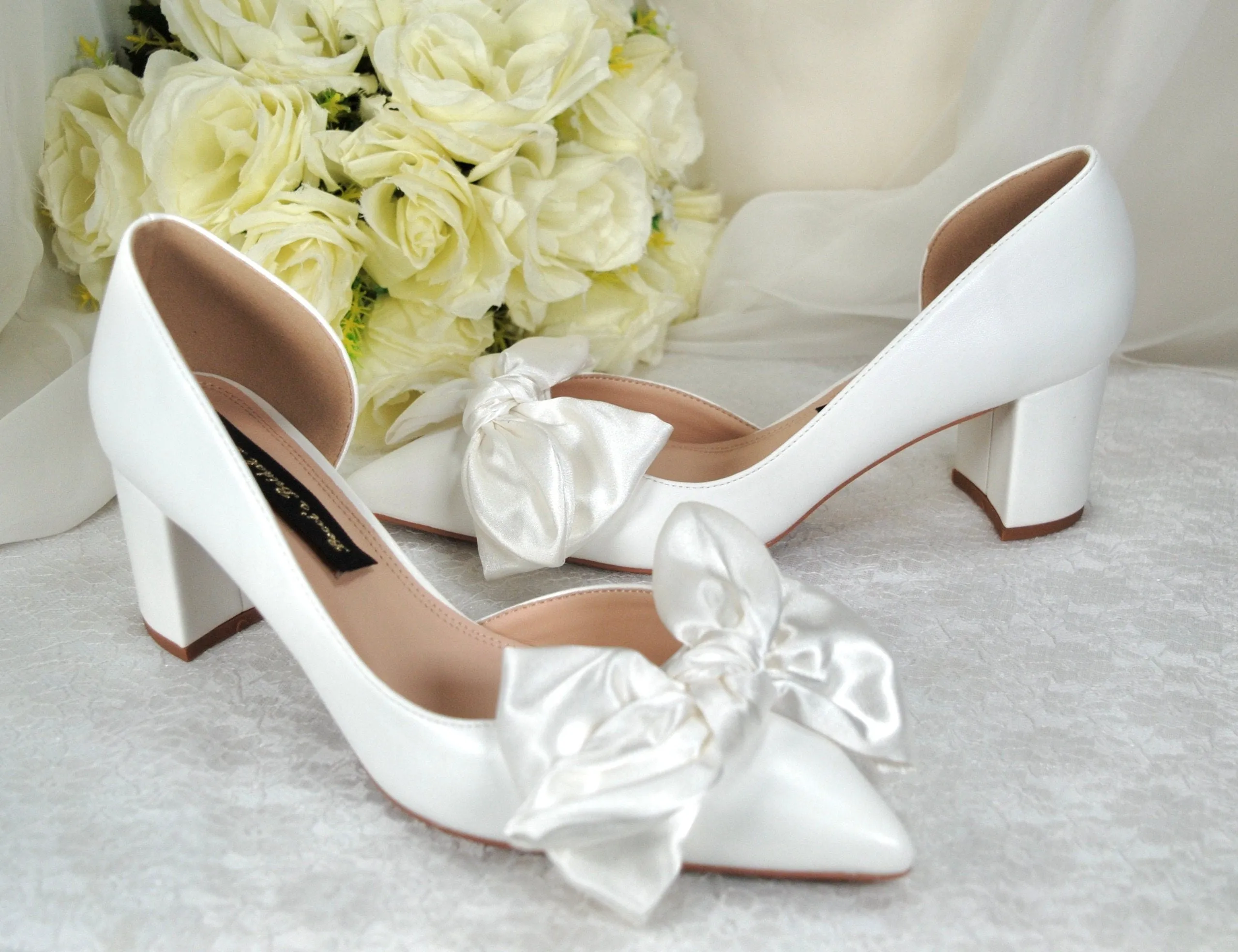 D'Orsey Block Heel with Bow