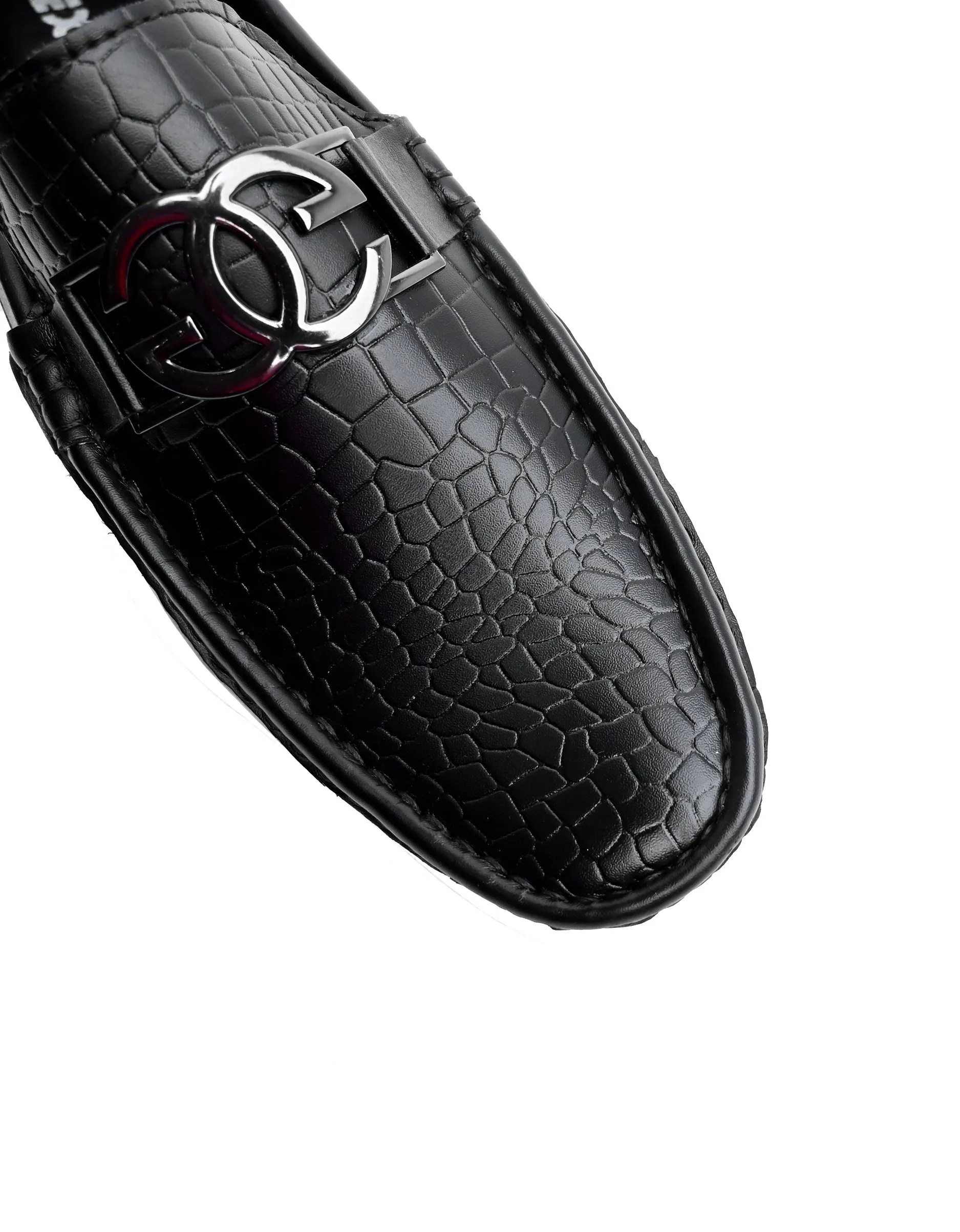 EX-4993-Black-Men Driving Moccasins