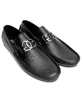 EX-4993-Black-Men Driving Moccasins