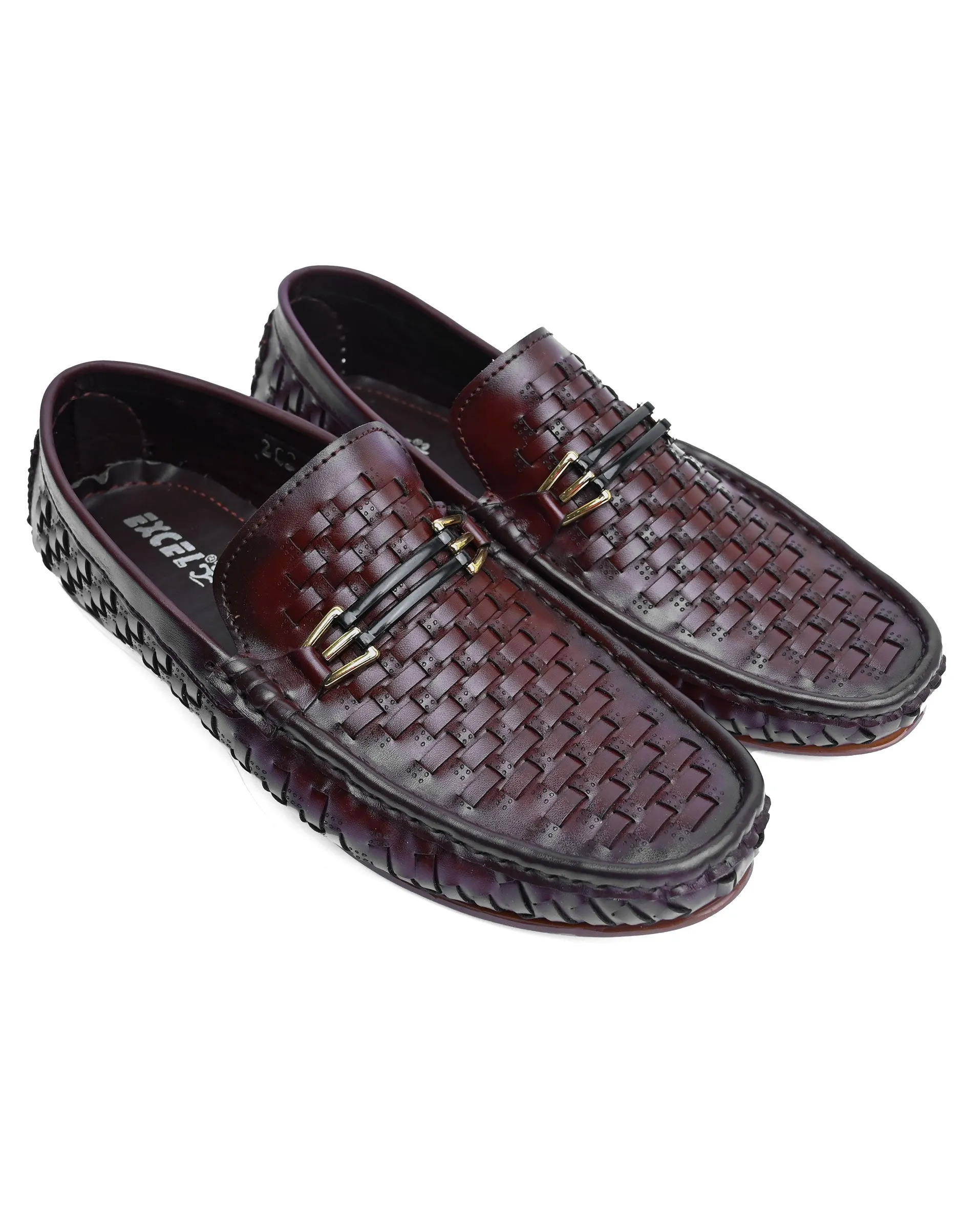EX-8025-Brown-Men Driving Moccasins