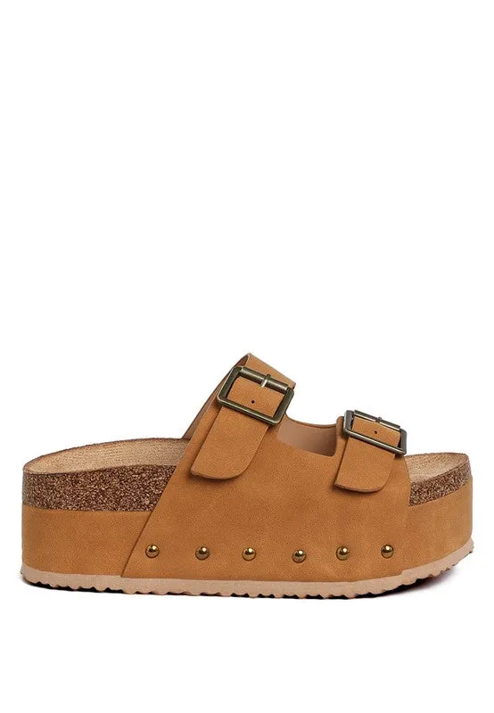 Faux Leather Slip Ons