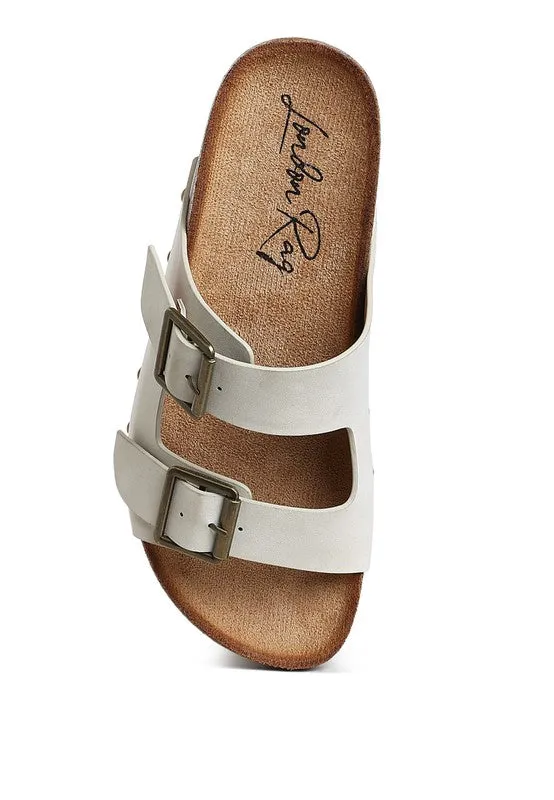 Faux Leather Slip Ons